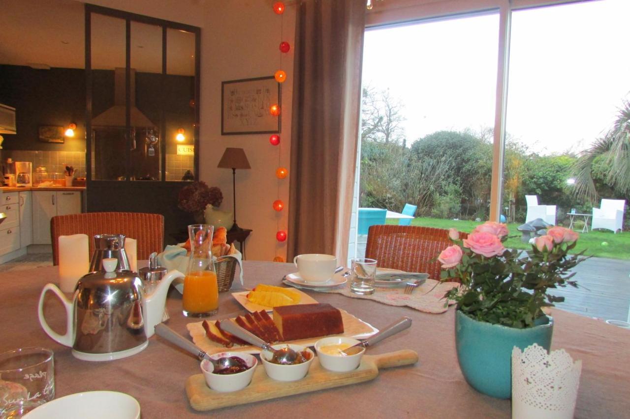 プレヌフ・ヴァル・アンドレ L'Agapanthe Bed & Breakfast エクステリア 写真
