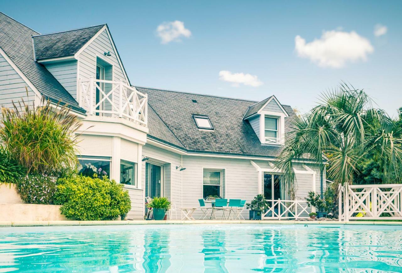 プレヌフ・ヴァル・アンドレ L'Agapanthe Bed & Breakfast エクステリア 写真